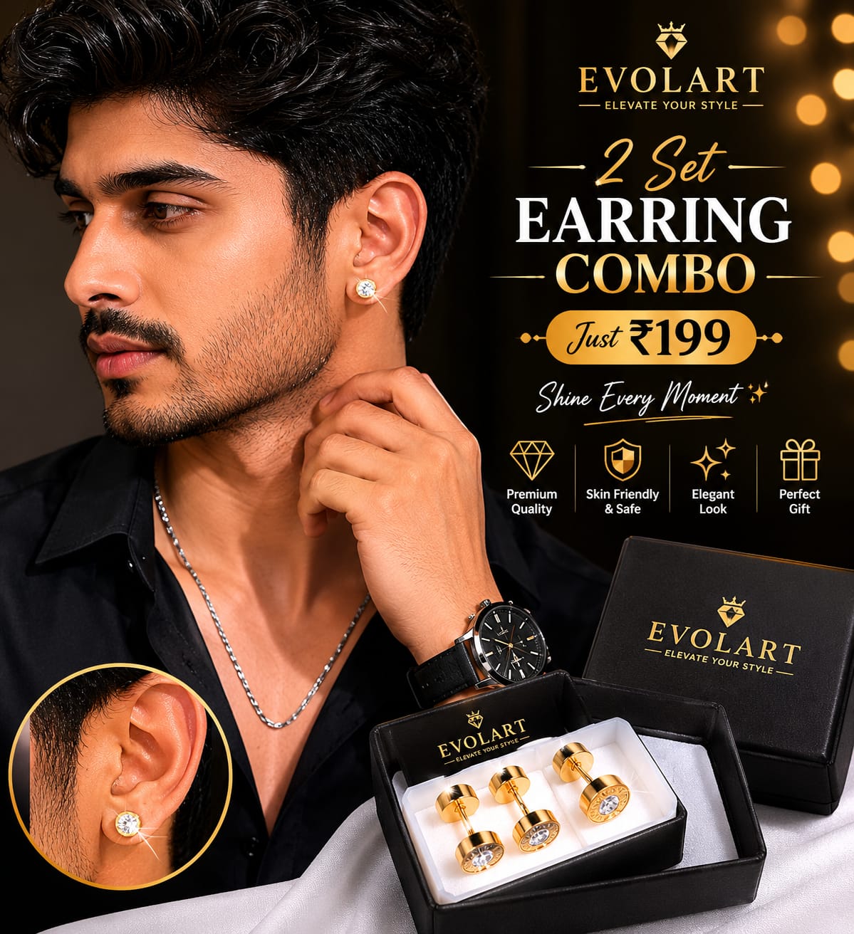 Set Premium Earring Combo