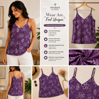 Lavender Bloom Cami Top