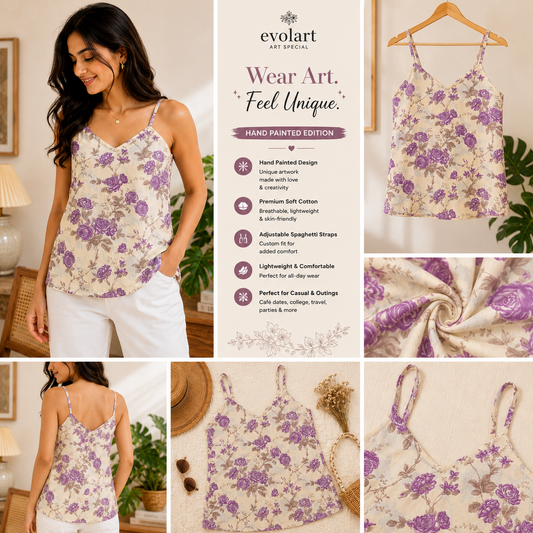 Lavender Bloom Cami Top