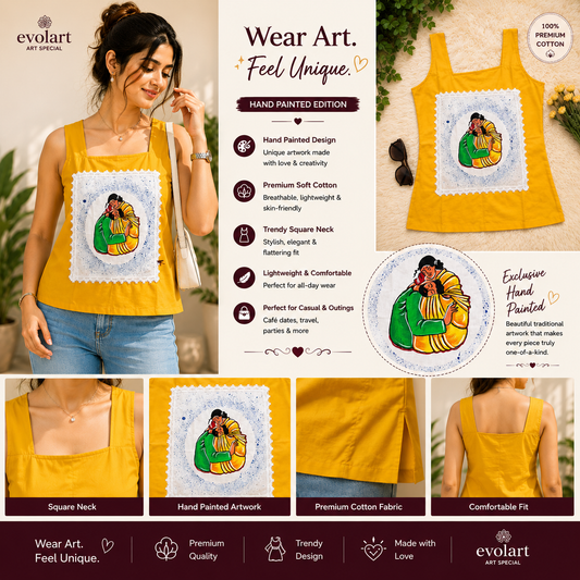 Soulmate Handpainted Top