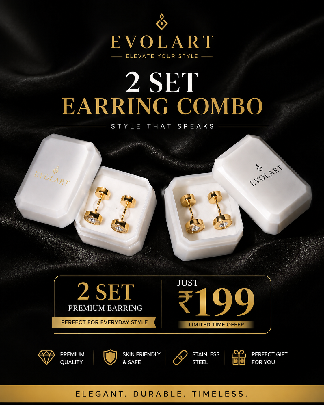 Set Premium Earring Combo