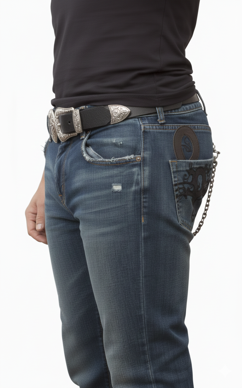Classic Bootcut Denim Jeans