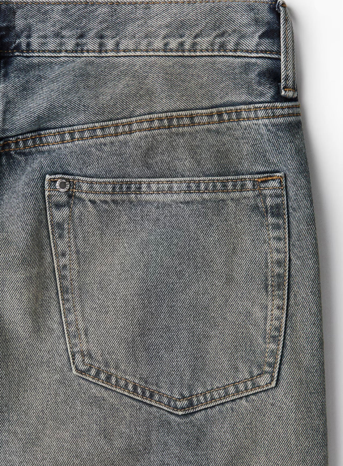 Classic Grey Wash Flared Bootcut Denim Jeans