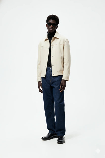 Premium Winter Solid Overshirt Jacket