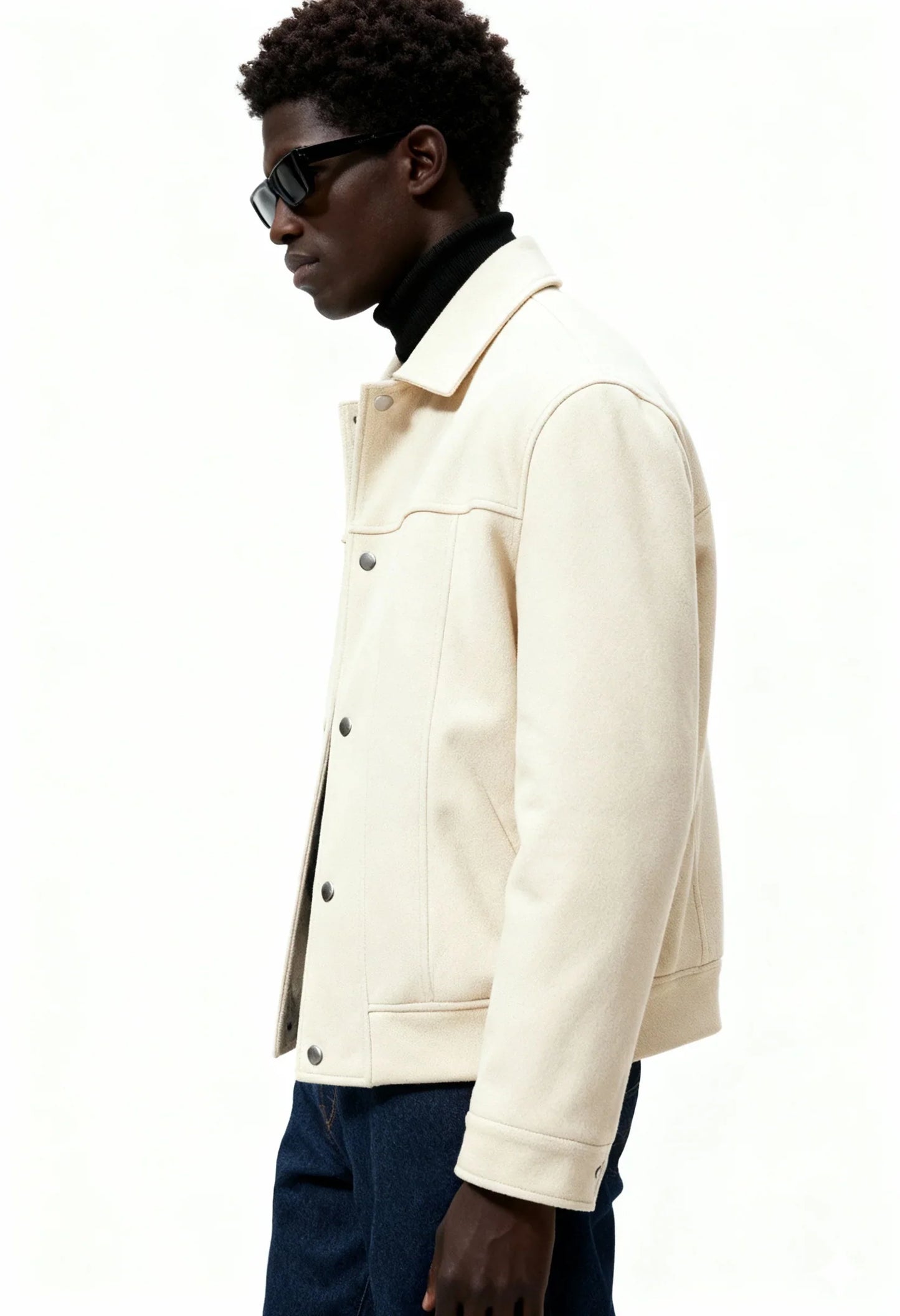 Premium Winter Solid Overshirt Jacket