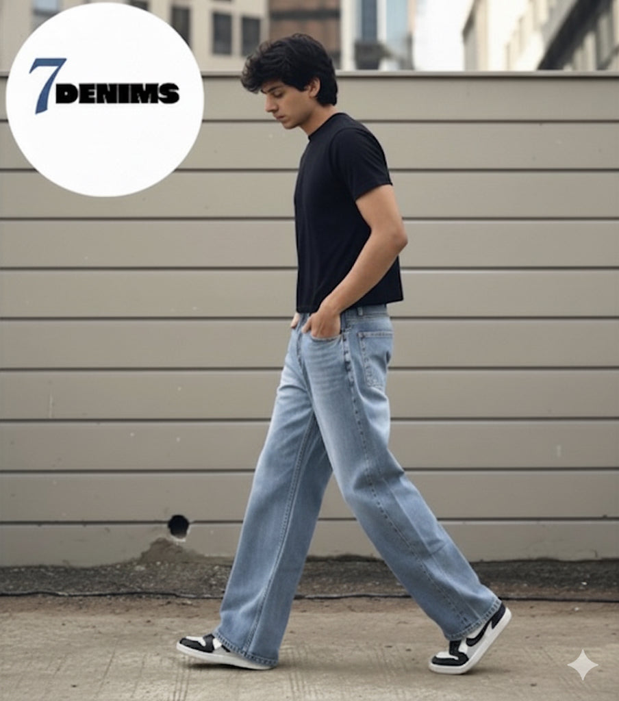 Basic Loose Fit Denim Jeans
