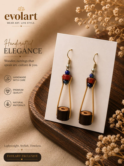 Evolart Exclusive Artisan Drop Earrings – Limited Edition
