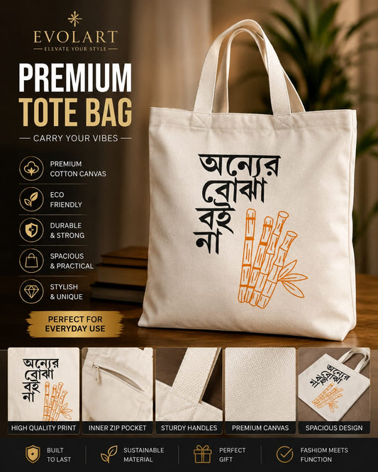 Bengali Aesthetic Tote Bag