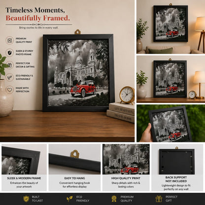 Victoria Memorial Vintage Car Frame